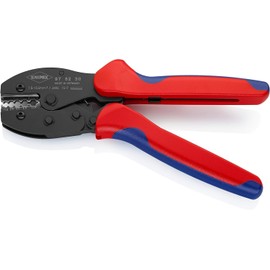 Knipex PreciForce® Crimping Pliers burnished, with multi-component grips 220 mm 97 52 30