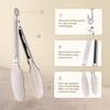 CAROTE Tongs for Cooking 428ºF Heat Resistant Locking Stainless Steel