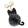 CHROME CRANE WB079 Women's Cat Cat Brushed Fluffy Cute Key