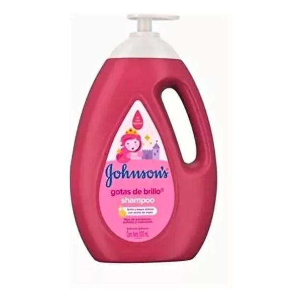 Johnson's Baby Shampoo Johnsons Gotas De Brillo 1000 Ml