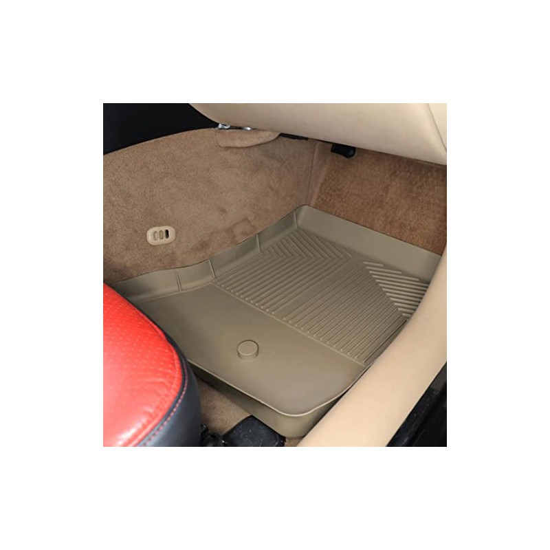 1997-2013 Corvette Molded Rubber Floor Mats (Tan)