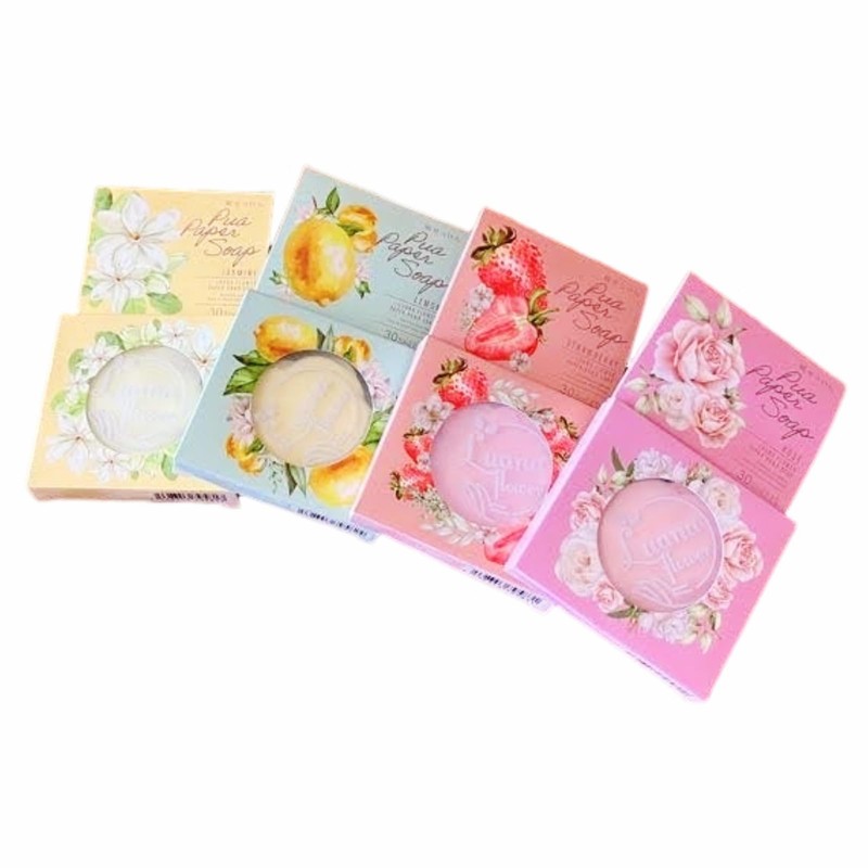 Pua Paper Soap, Lemon Scent