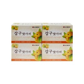 [ME17O6P0_5C] Apricot Soap Lux Soap -O 4-pack / [ME17O6P0_5C]살구 비누 럭스비누 -O 4개입