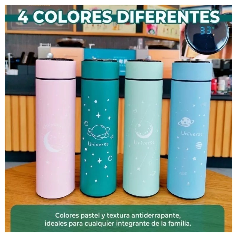 EG Kit De Dos Termos Digitales Inteligentes Sellado 500ml