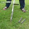 Soil Probe 40 Inch with 2 Bags, Soil Sample Probe