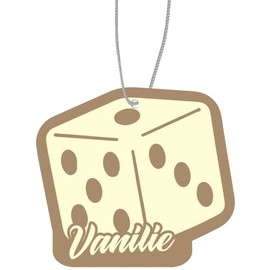 2 x Vanilla Cube Scented Cube, Car Fragrance Tree, Funny Car Fragrance Dispenser, Car Air Freshener, Car Air Freshener, Fragrance Tree Set Car