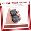 IWOWHERO 2 Sets Marble Pattern Balls Health Exercise Balls Hand