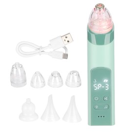 Multi Function Electric Vacuum Nasal Aspirator Suction Blackhead Cleansing Machine(Green )