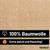 Huuraa Trockenhandtuch Corfu Griechenland Geschenk 50x100cm Sand Baumwolle Corfu Mitbringsel