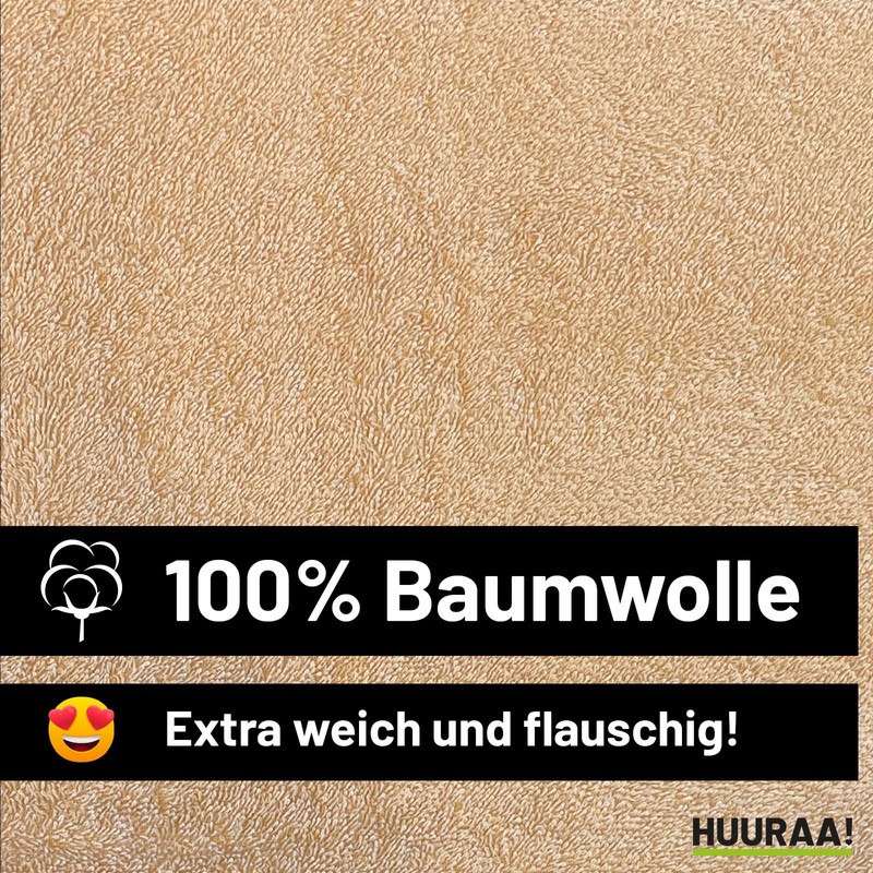 Huuraa Trockenhandtuch Corfu Griechenland Geschenk 50x100cm Sand Baumwolle Corfu Mitbringsel
