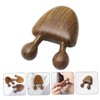 Mikinona 1pc Wooden Facial Massager Comb Acupoint Massage Tool Guasha