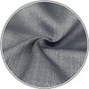 SHLAX&WING Solid Gray Men's Long Necktie Extra Large Pocket Square