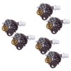 Baluue Sets Elegant Steampunk Hair Accessories Metal Hair Clips Gothic