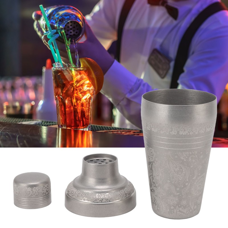 Cocktail Shaker Dishwasher Safe Rust Proof 304 Stainless Steel Bartender