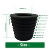 FCOUIID Patio Umbrella Cone Wedge Spacer for Table Hole, Outdoor