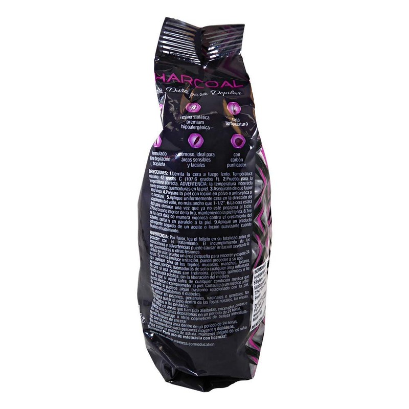 Wax Necessities Waxness Premium Luxury Hard Wax Charcoal 520ml 0.5kg