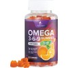 Omega 3 6 9 Vegan Gummies - Triple Strength Omega
