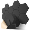 Dailycooper 12 Pack Self-adhesive Acoustic Panels 12" X 10" X