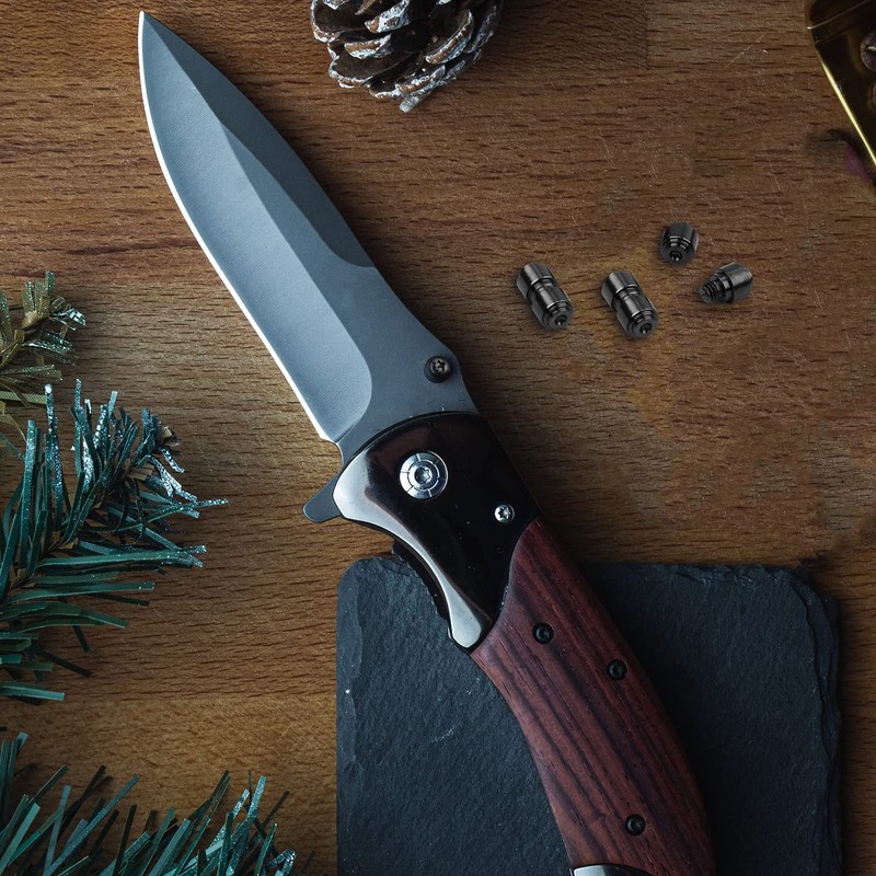 SAVITA 3 Sets Thumb Studs, Titanium Screws Replacement Thumb Studs