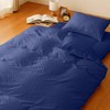 Merry Night PE12101-72 Duvet Cover, Checkered Pattern, Navy, Single Long,