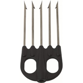 Cressi Crg1B Unisex Adult Mutliprong Nylon 5 Points Inox Nylon Multi-Prong Point Available In 3, 4 And 5 Point Prong - Black, Uni