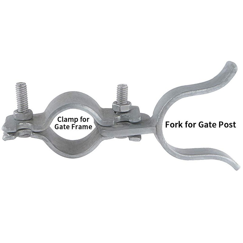 Skelang Chain Link Fence Gate Latch 1-3/8" x 1-3/8", Chain