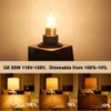 Vinaco G8 Halogen Bulb 50W, 10 Pack High Output 120V