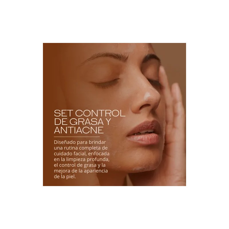 Rutina Facial Control Grasa Y Acne Centella Asiatica Mc Life