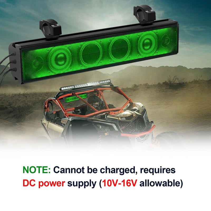 17 Inch Golf Cart Sound Bar Golf Cart Soundbar Bluetooth
