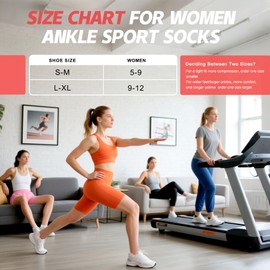 ACTINPUT Compression Socks for Women 7 Pairs, Ankle Running Socks with Arch Support, Cushioned Low Cut Athletic Socks