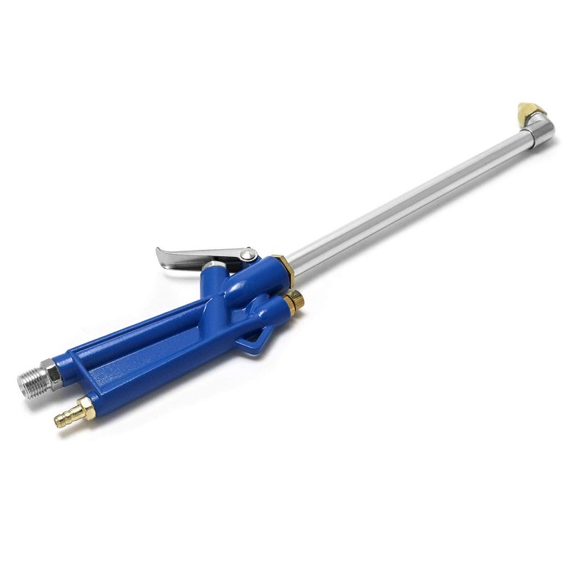 QWORK Air Blow Gun Pneumatic Engine Cleaning Gun with 4Ft