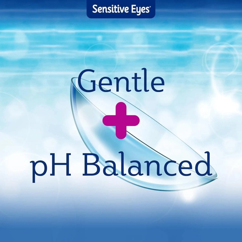 Bausch & Lomb Sensitive Eyes Contact Lens Solution, 12 Fl