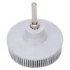 3 Inch Bristle Disc Emery Rubber Abrasive Brush Deburring Polishing