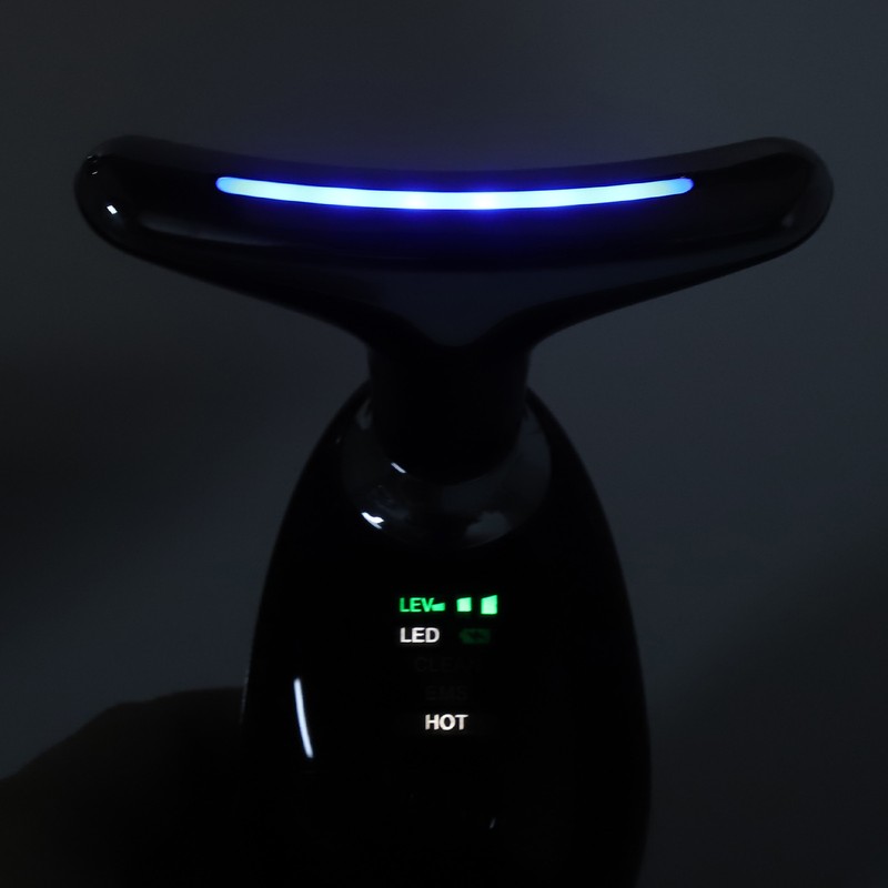 Face Neck Lifting Massager 3 Light Modes Promote Circulation Skin