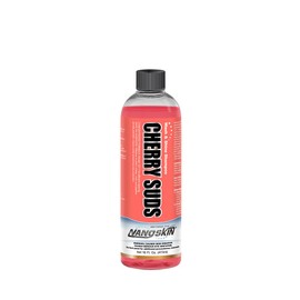 Nanoskin CHERRY SUDS Foaming Car Wash Shampoo 16 Oz. - Works with Foam Cannon, Foam Gun, Bucket Washes, Car Soap for Pressure Washer | Safe for Cars Trucks, Motorcycles, RVs & More | Cherry Scented