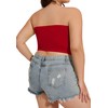 Womens Tube Tops Summer Bandeau Casual Crop Top Going Out