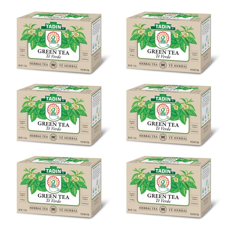 Tadin Green Tea, Herbal Tea, Green Tea Bags, Caffeinated Tea,