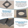PATIKIL M12 Beveled Square Washers, 20 Pcs Thickness 2 to