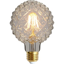 TIANFAN Edison Bulbs 2700K Vintage Led Bulb 4W Not Dimmable Specialty Decorative Light Bulb E26 110-130V (Pineapple)