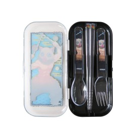 Max Limited Demon Slayer Clear Cutlery Set, Inosuke Hashibira