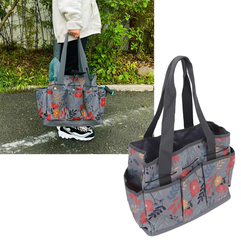 Garden Tool Storage Bag Hardware Tool Carrying Bag Standable Wear
