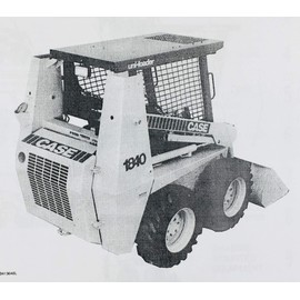 Case 1840 Uni Loader Parts Manual Catalog Skid Steer Assembly Exploded Views