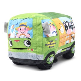 Cuddle Barn - Farmhouse Piggles | Animated Singing & Bopping Farm Truck Plush Toy, Sings 2 Songs Old Macdonald and Farmer in The Dell, 8 Inches