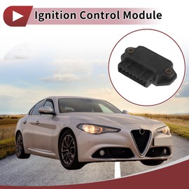 Partuto No.227100200 Ignition Module Ignition Control Module for Alfa Romeo 33 1990-1994 Plastic,Copper Black