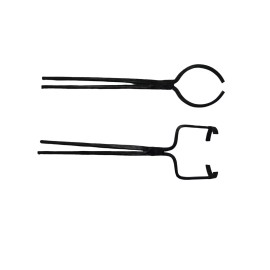 LSMIITTH 4-8 KG Crucible Tongs Set For Lifting and Pouring Fit Gas Metal Melting Furnace