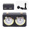 LOYALHEARTDY Mechanical Chess Clock Analog for Board Games International Chess