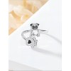Midari Pug Gifts for Pug Lovers 925 Sterling Silver Dog