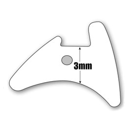 uPVC Window & Door Gasket Seal Double Glazing Wedge Rubber Repair Seal W025 White 3mm (Per Metre)