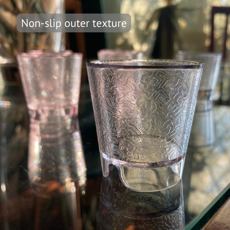 bicé BiceCrystal Drinking Cups, Dishwasher Safe, Unbreakable, Environment-Friendly | 100%