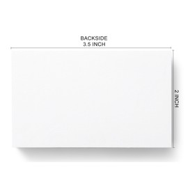 RXBC2011 Appointment Reminder Cards for Makeup Hair Nail Salon Barber Shop Restaurants Therapist Pack of 100 white